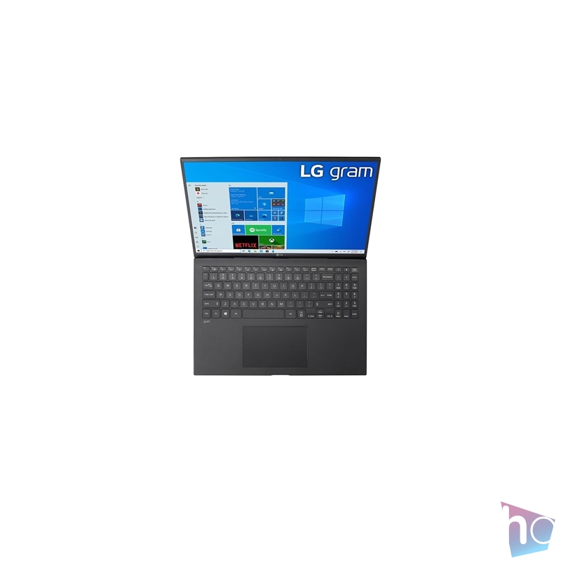 LG gram 16Z90P-G.AA75H 16"WQXGA/Intel Core i7-1165G7/16GB/512GB/Int.VGA/Win10/fekete laptop
