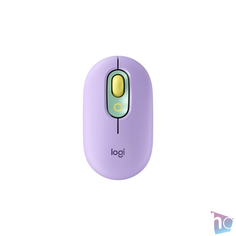 Logitech POP with emoji vezeték nélküli mentazöld egér