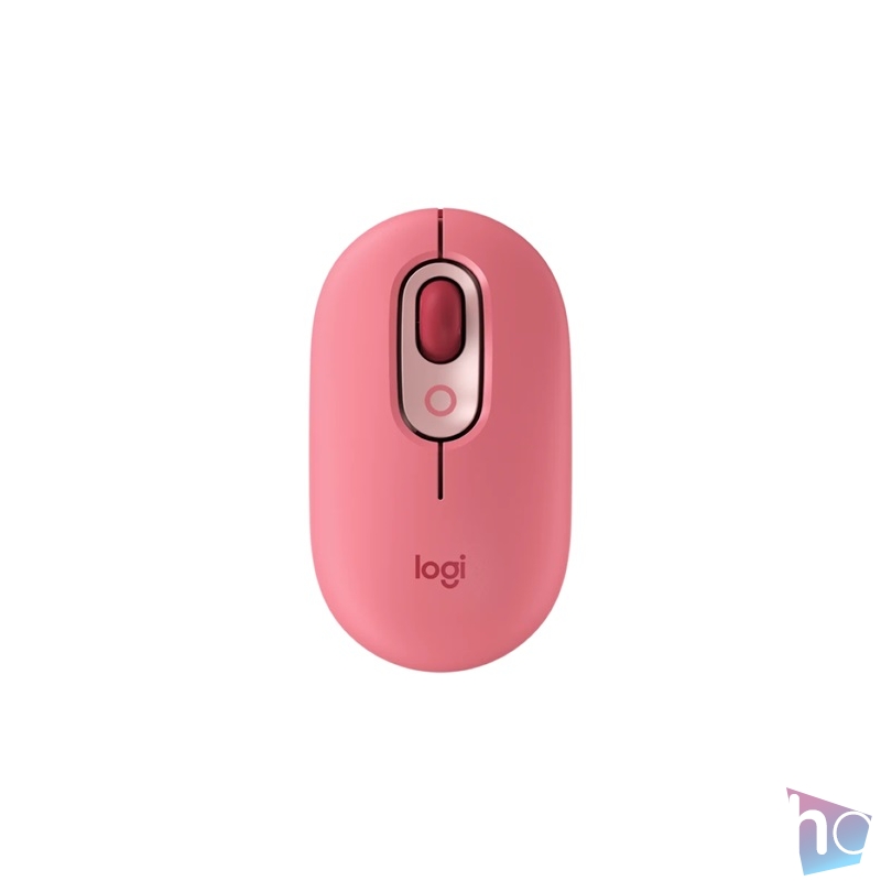 Logitech POP with emoji vezeték nélküli rózsaszín egér