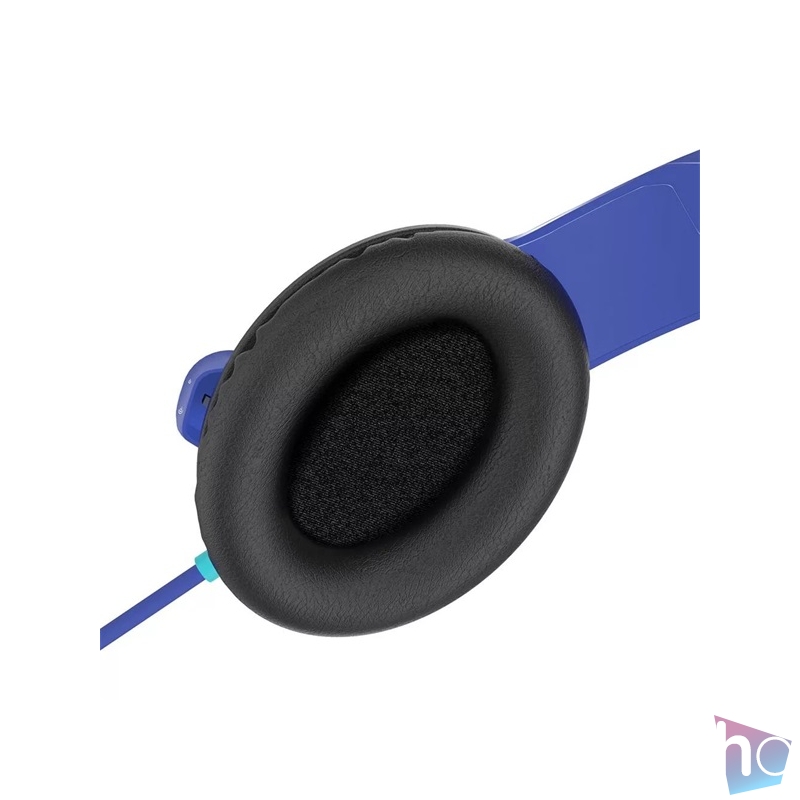 MEE AUDIO KIDJAMZ KJ35 limitált hangnyomással és mikrofonnal hallást védő kék gyerek fejhallgató
