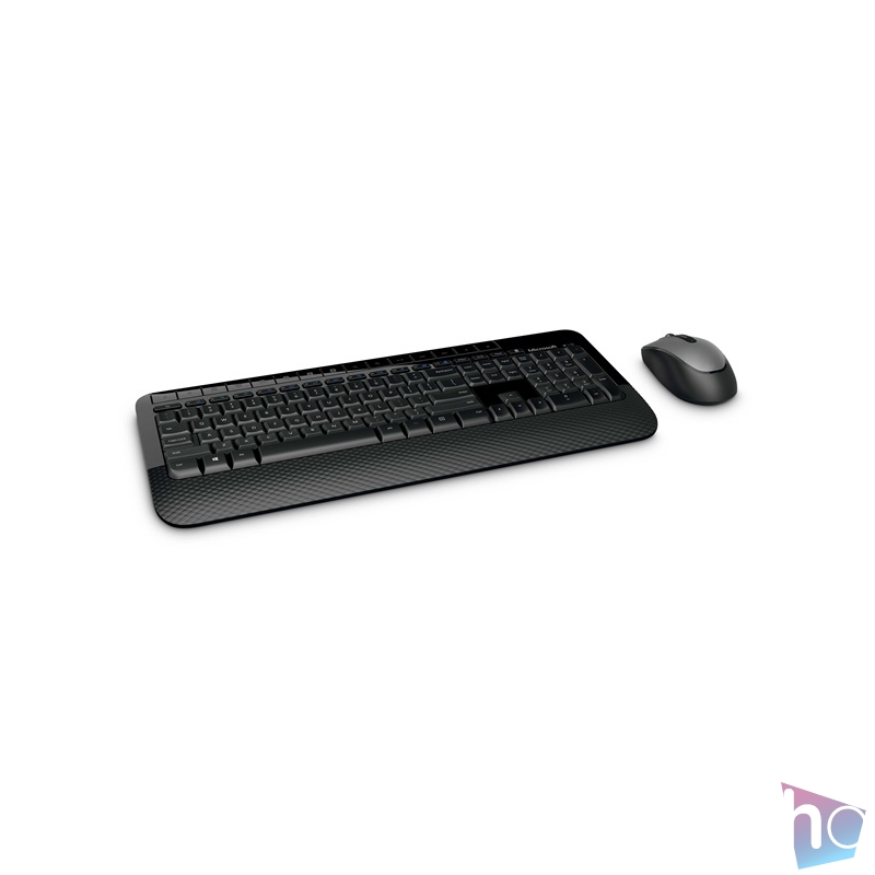 Microsoft Wireless Desktop 2000 HUN fekete vezeték nélküli dobozos billentyűzet + egér