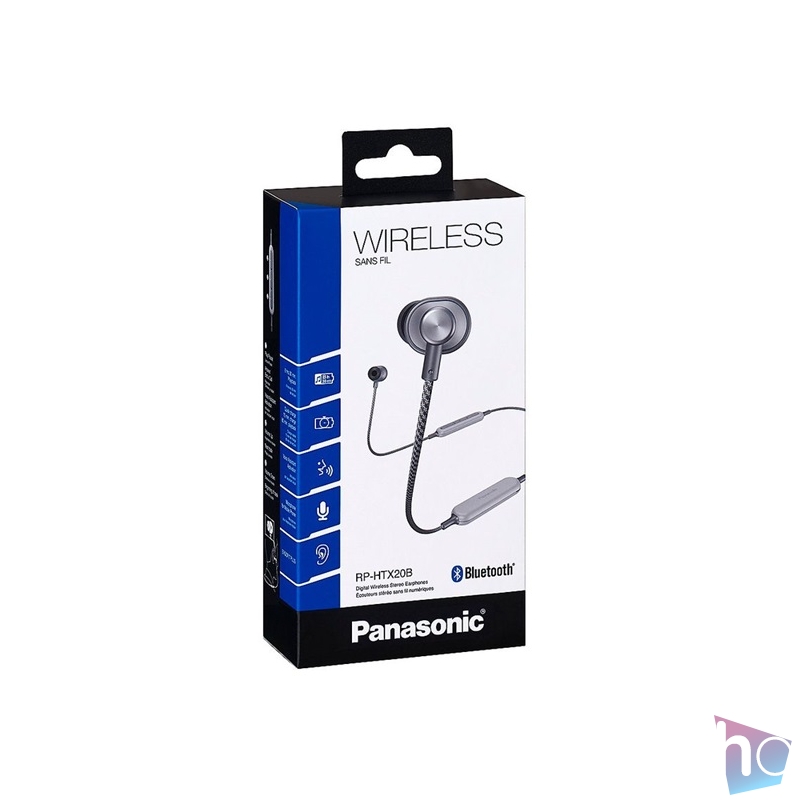 Panasonic RP-HTX20BE-H Ergofit Bluetooth sötétszürke fülhallgató
