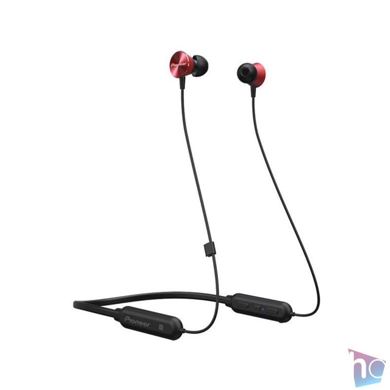 Pioneer SE-QL7BT-R NFC Bluetooth piros fülhallgató