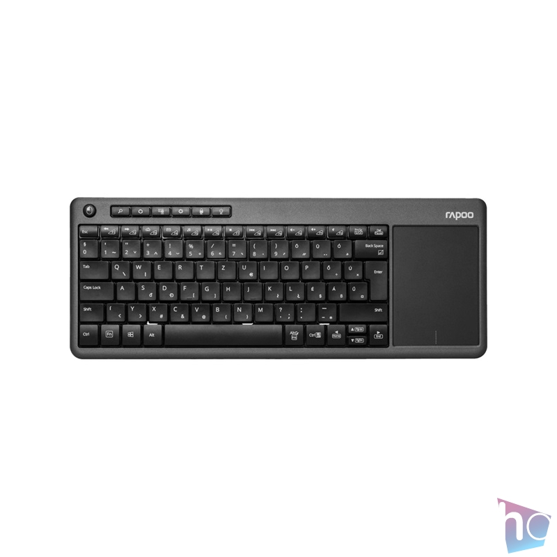 Rapoo "K2800" fekete vezeték nélküli billentyűzet + touchpad