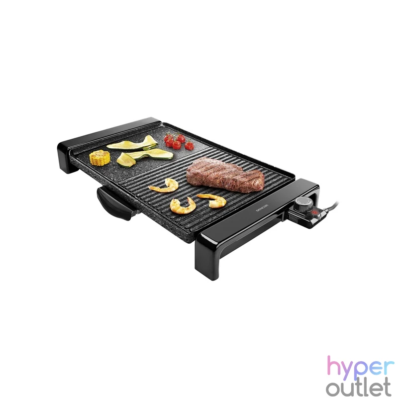 Sencor SBG 108BK fekete asztali elektromos grill