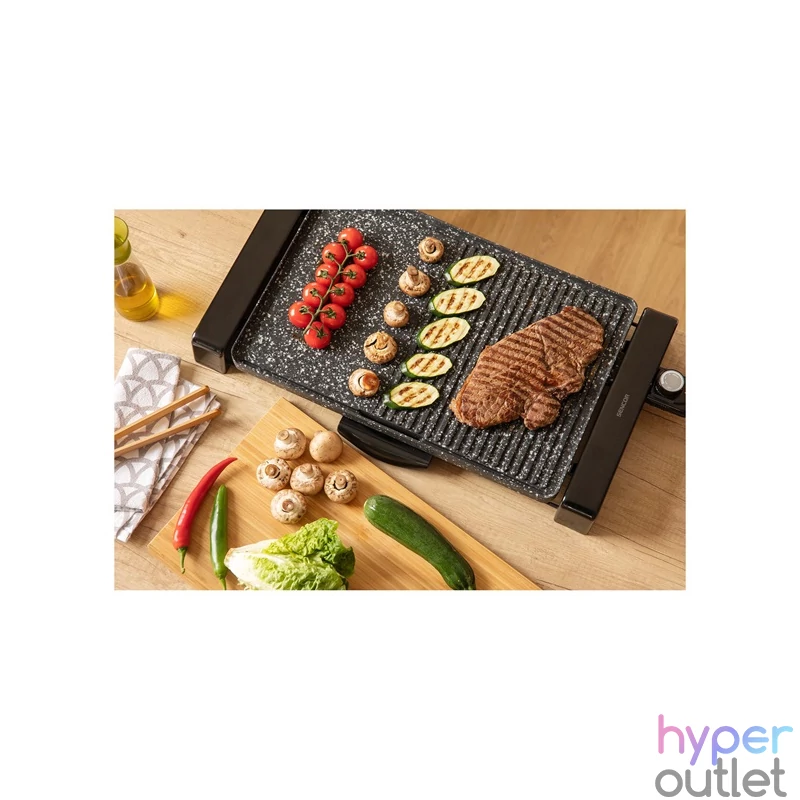 Sencor SBG 108BK fekete asztali elektromos grill