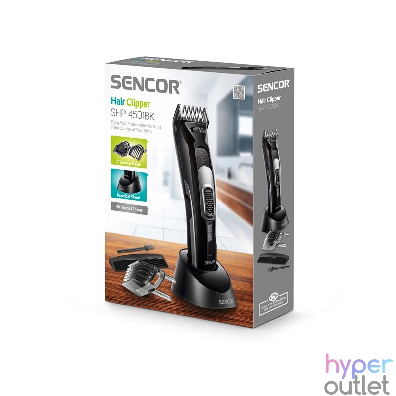 Sencor SHP 4501BK szürke-fekete hajnyíró