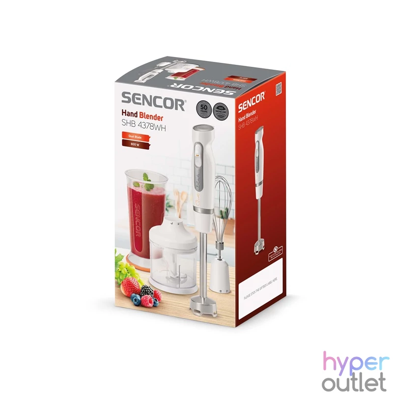 Sencor SHB 4378WH 3in1 fehér-szürke botmixer
