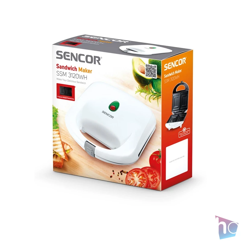 Sencor SSM 3120WH fehér szendvicssütő
