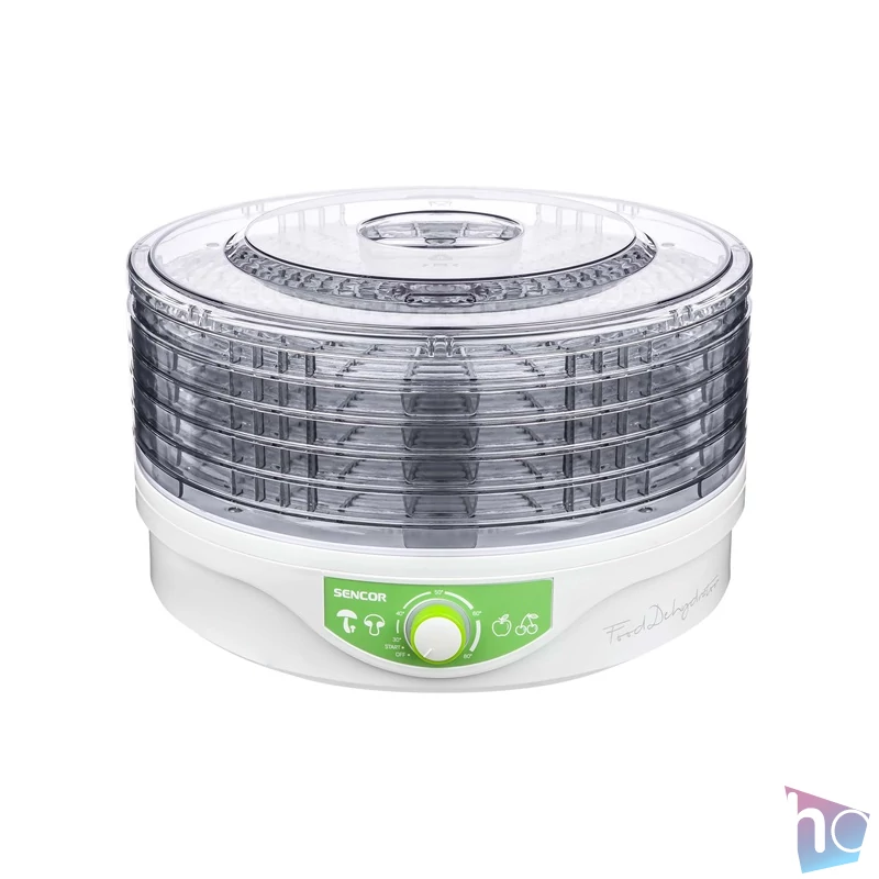 Sencor SFD 2105WH fehér-zöld gyümölcsaszaló