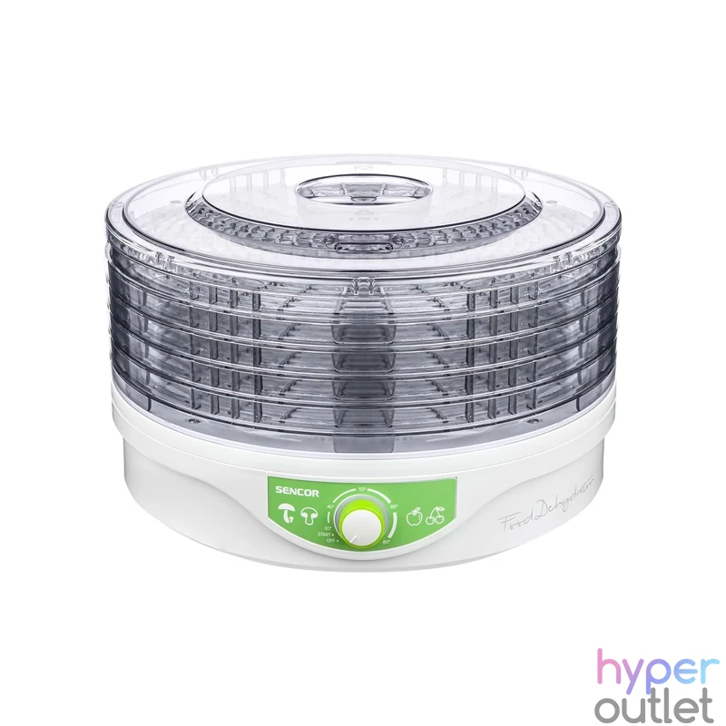 Sencor SFD 2105WH fehér-zöld gyümölcsaszaló