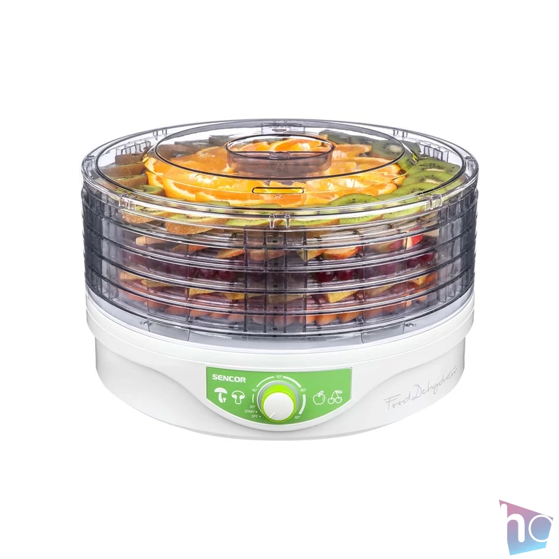 Sencor SFD 2105WH fehér-zöld gyümölcsaszaló