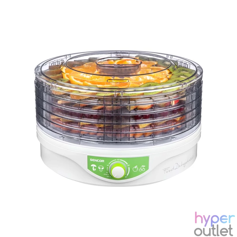 Sencor SFD 2105WH fehér-zöld gyümölcsaszaló