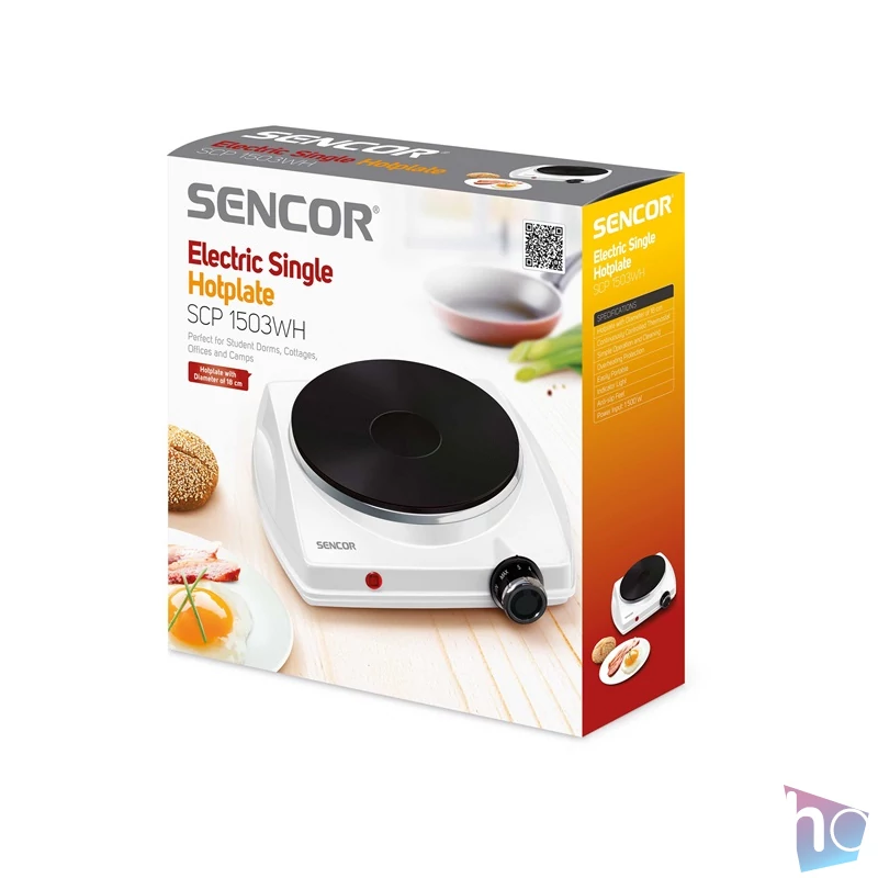 Sencor SCP 1503WH-EUE4 fehér elektromos főzőlap