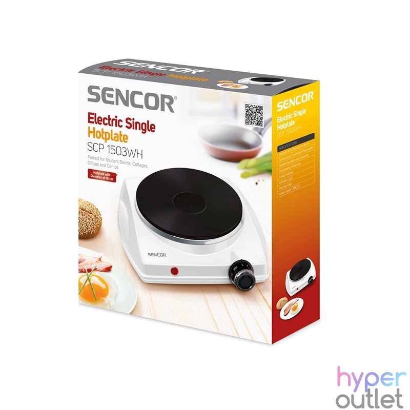 Sencor SCP 1503WH-EUE4 fehér elektromos főzőlap
