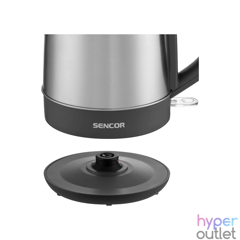 Sencor SWK 2200SS 1,2L-esinox-fekete vízforraló