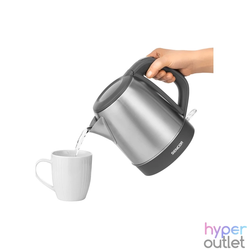 Sencor SWK 2200SS 1,2L-esinox-fekete vízforraló