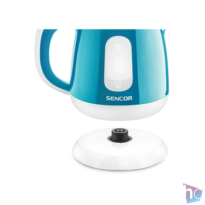 Sencor SWK 1017TQ 1L-es türkizkék-fehér vízforraló