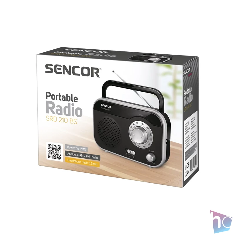 Sencor SRD 210 BS hordozható rádió
