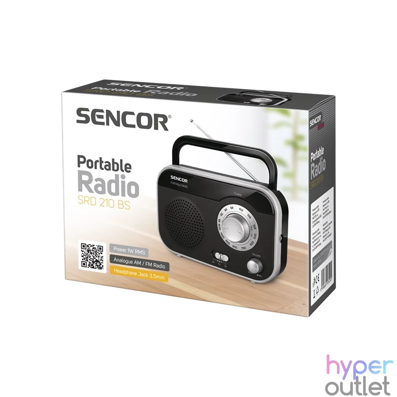 Sencor SRD 210 BS hordozható rádió