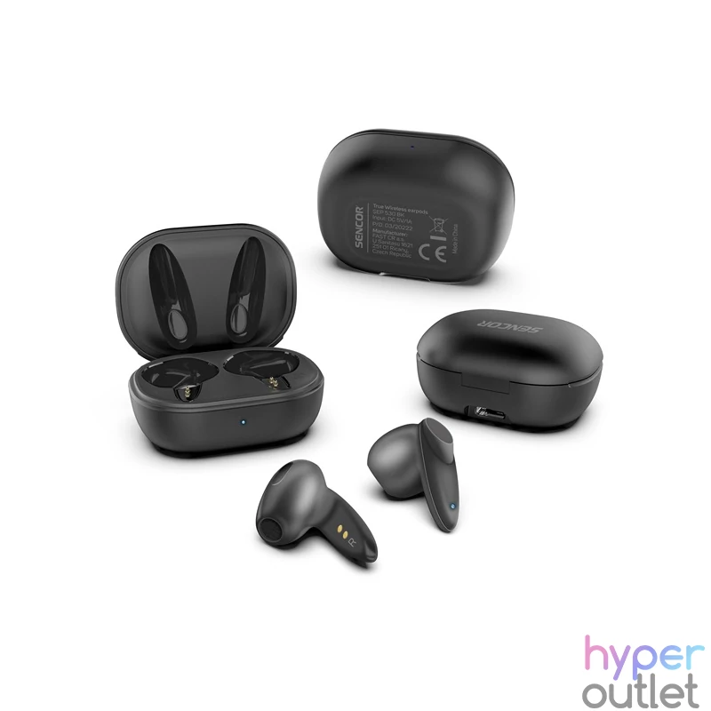 Sencor SEP 530BT BK True Wireless fekete fülhallgató