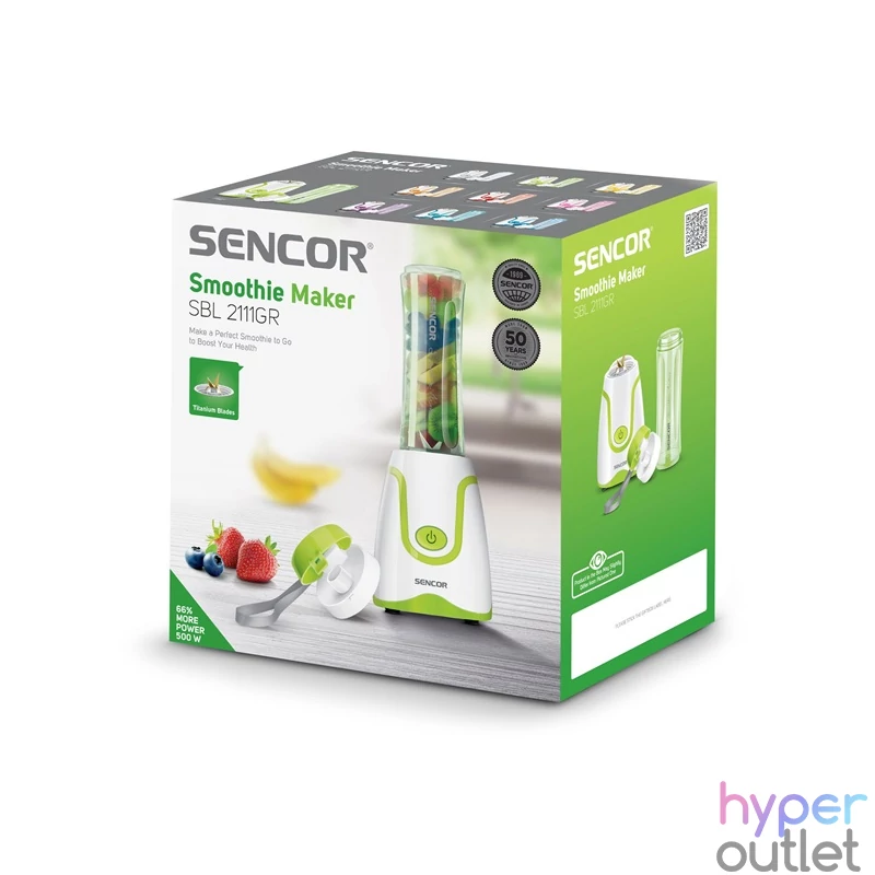 Sencor SBL 2111GR 0,6L fehér smoothie készítő