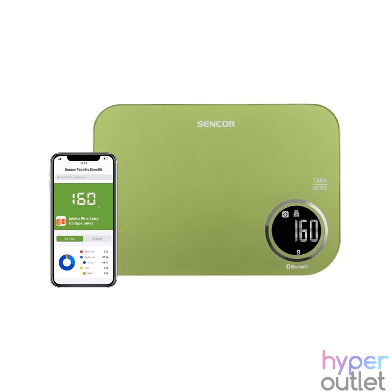 Sencor SKS 7070GG smart konyhai mérleg