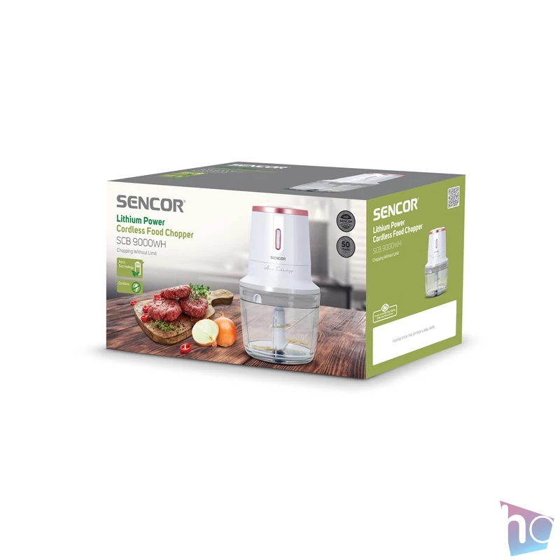 Sencor SCB 9000WH fehér akkumulátoros aprító
