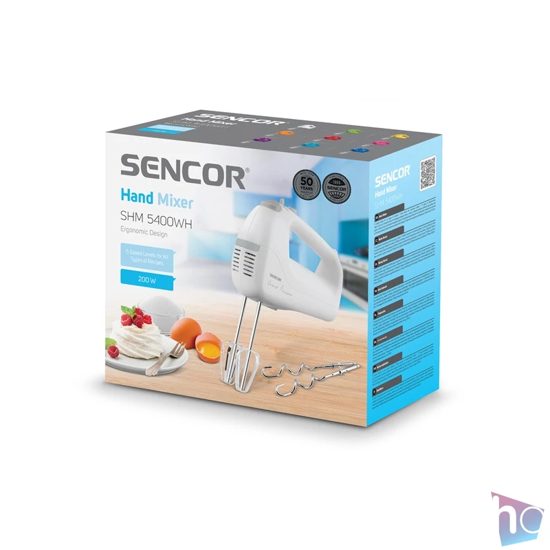 Sencor SHM 5400WH fehér kézi mixer