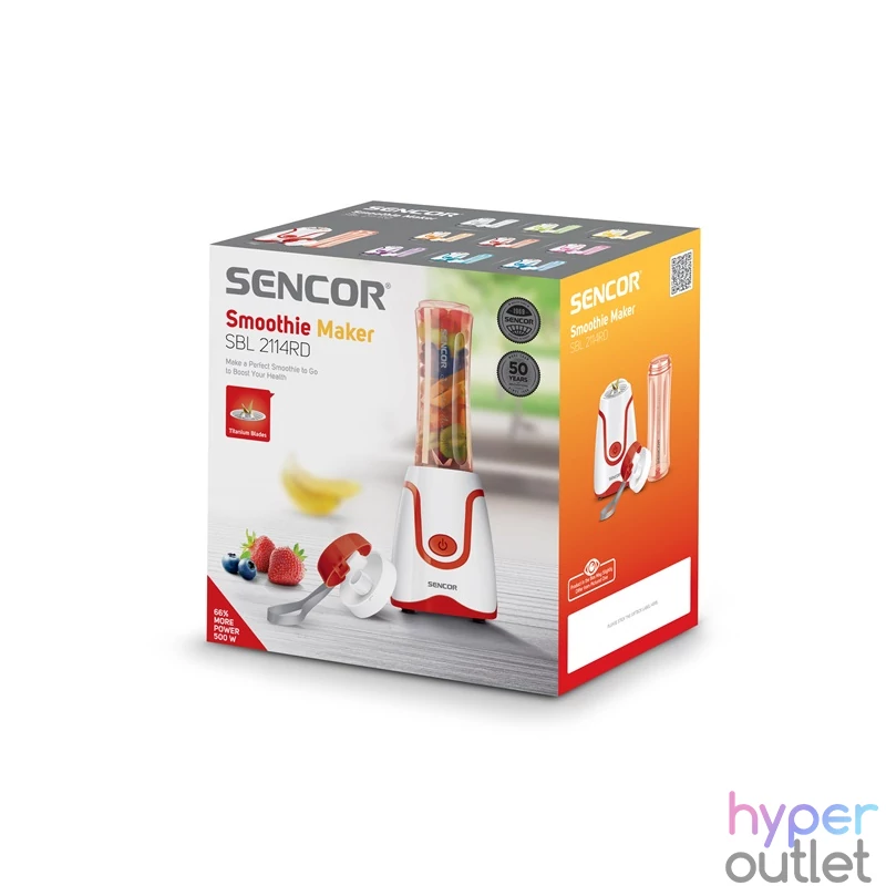 Sencor SBL 2114RD piros smoothie készítő