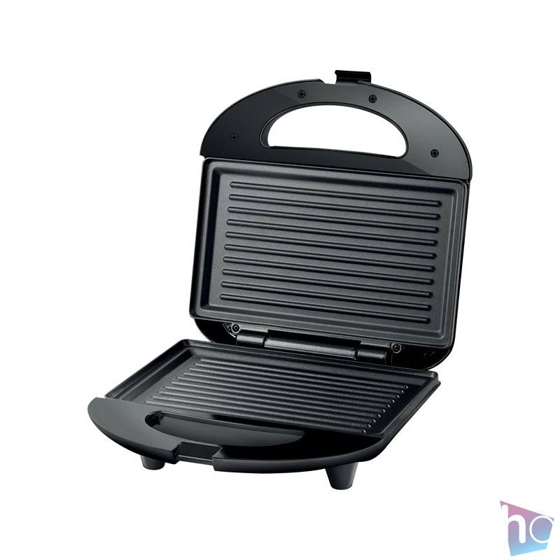 Sencor SSM 4420SS inox-fekete grill/panini - szendvicssütő