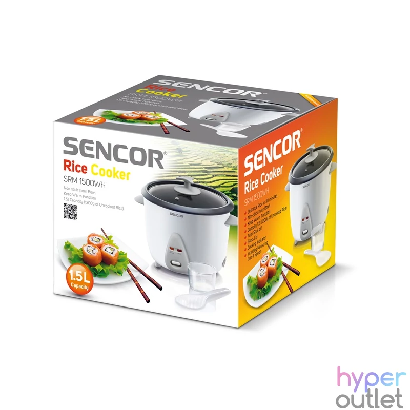 Sencor SRM 1500WH fehér rizsfőző