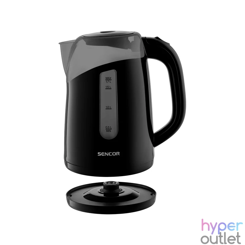Sencor SWK 1701BK 1,7L-es fekete vízforraló