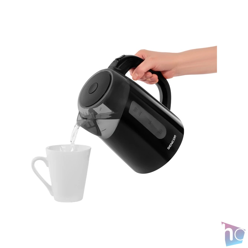 Sencor SWK 1701BK 1,7L-es fekete vízforraló