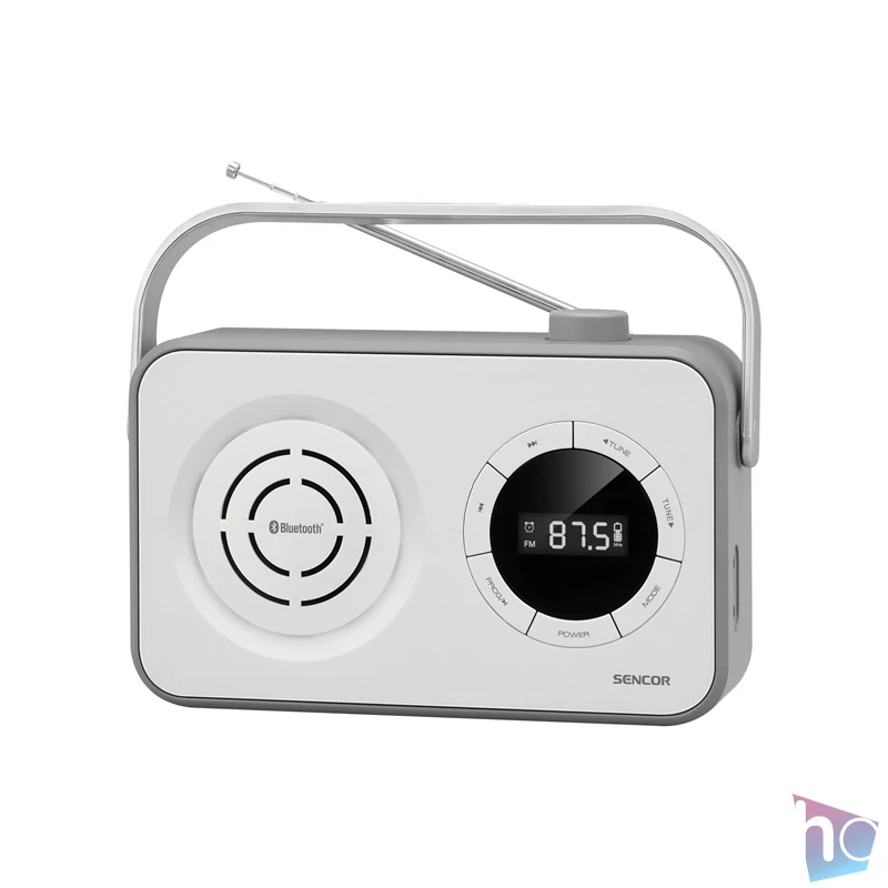 Sencor SRD 3200 W Bluetooth fehér táskarádió