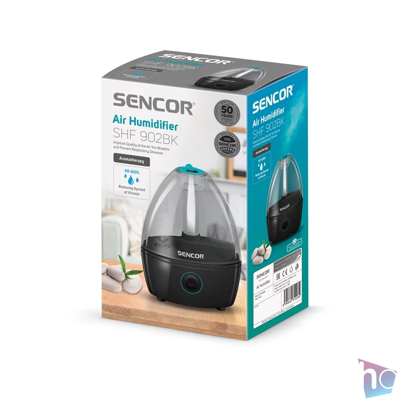 Sencor SHF 902BK fekete mini párásító