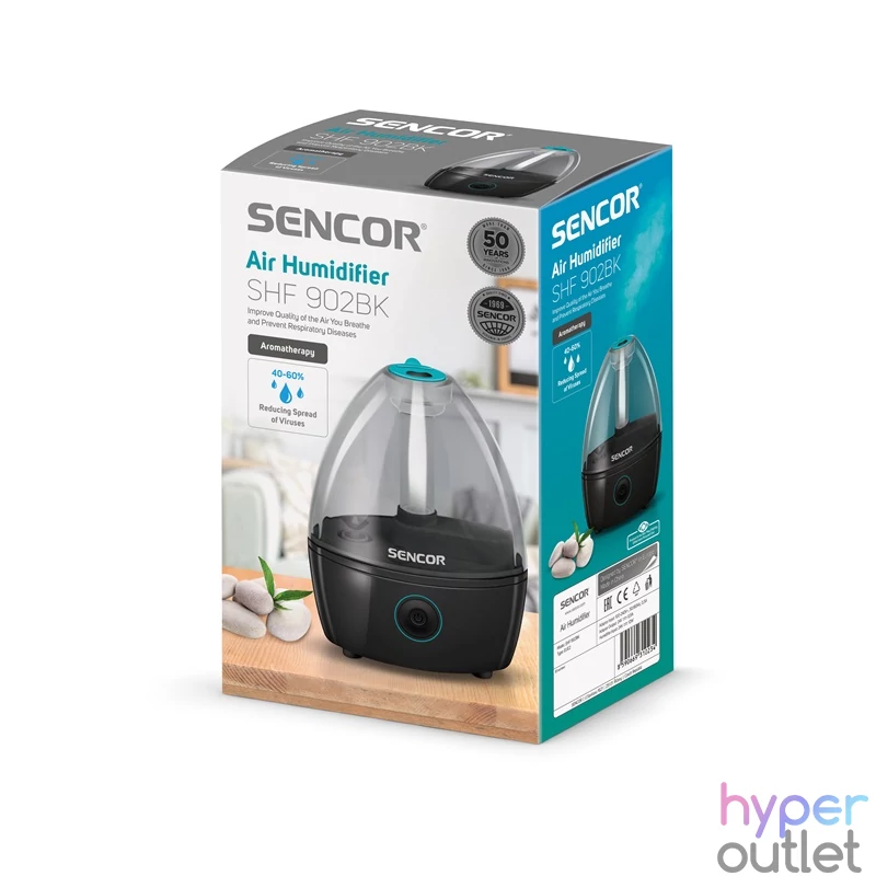 Sencor SHF 902BK fekete mini párásító