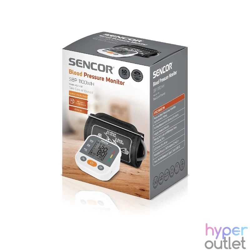 Sencor SBP 1100WH vérnyomásmérő