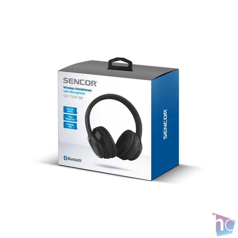 Sencor SEP 701BT BK Bluetooth fekete fejhallgató