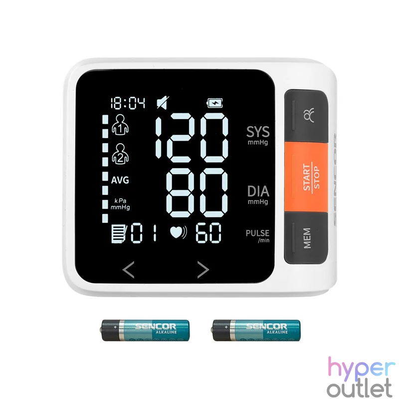 Sencor SBD 0900WH vérnyomásmérő