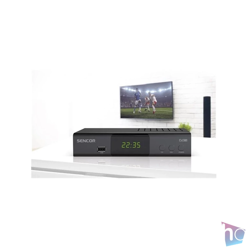 Sencor SDB 5007T DVB-T2 fekete beltéri egység
