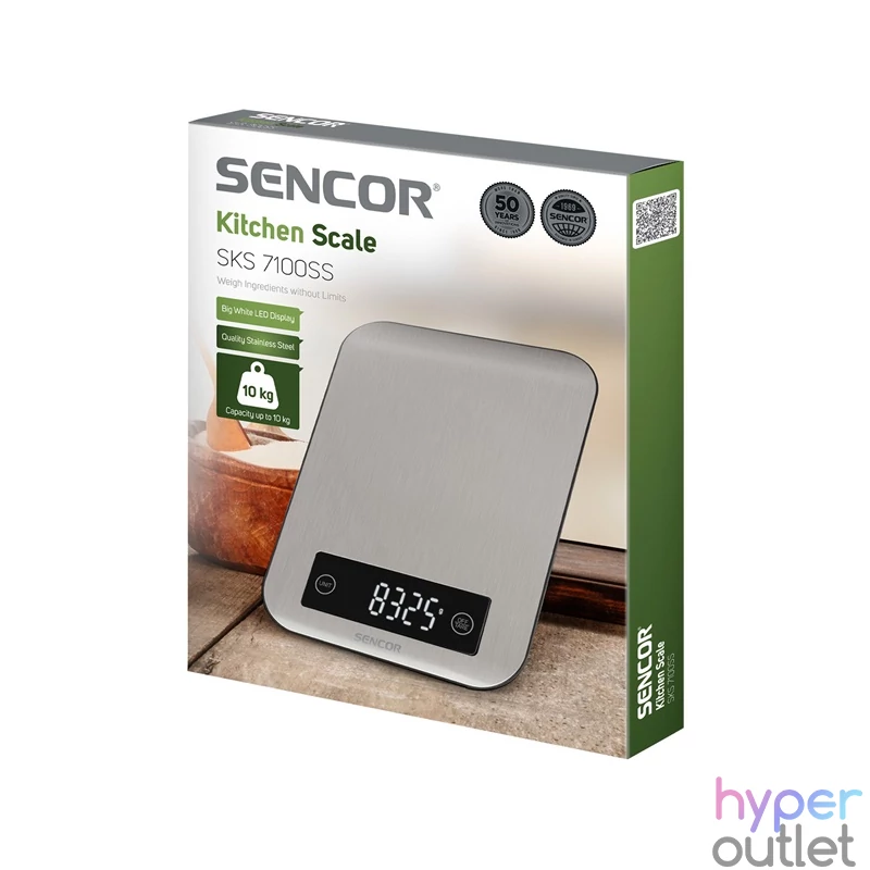 Sencor SKS 7100SS konyhai mérleg