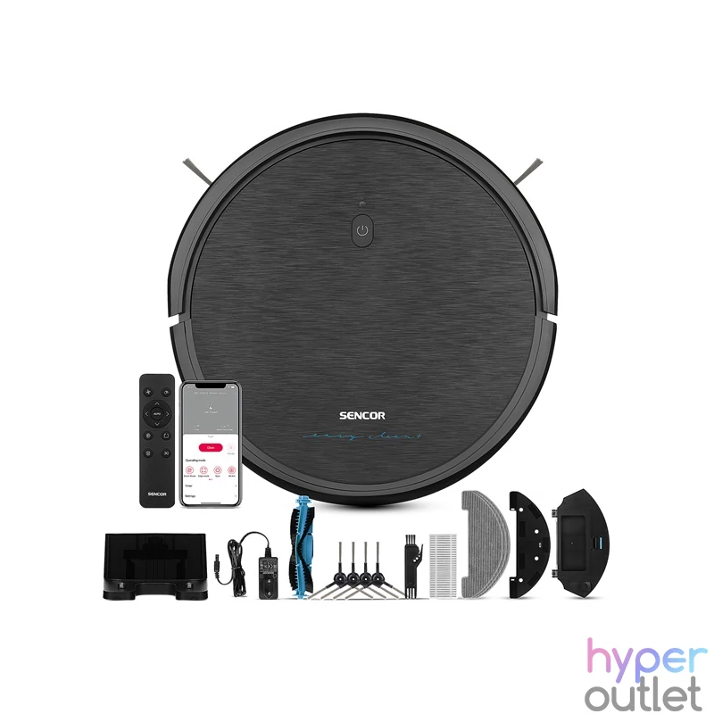 Sencor SRV 3160TQ fekete robotporszívó
