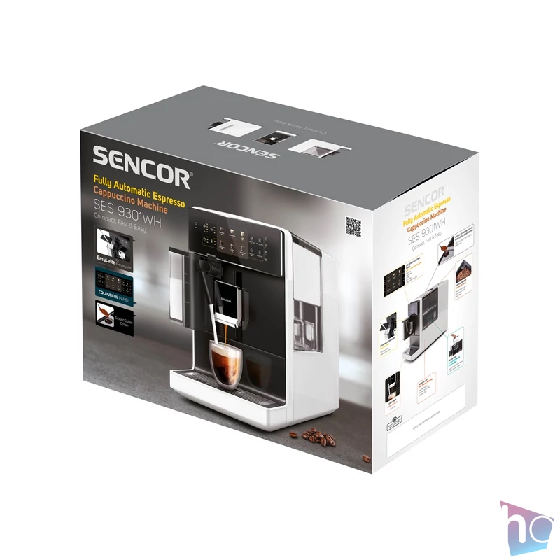 Sencor SES 9301WH fehér automata kávéfőző