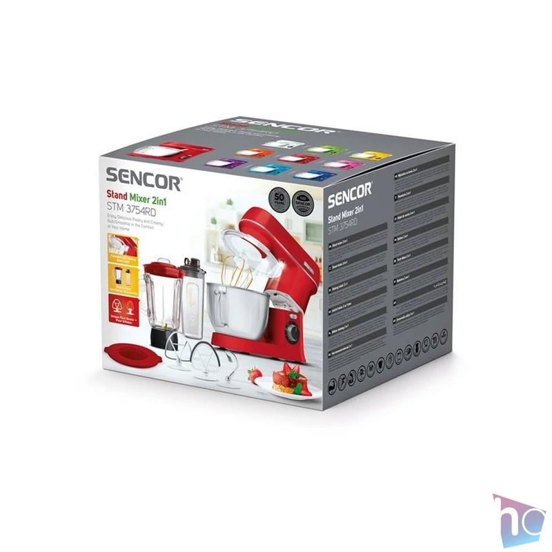 Sencor STM 3754RD piros konyhai robotgép