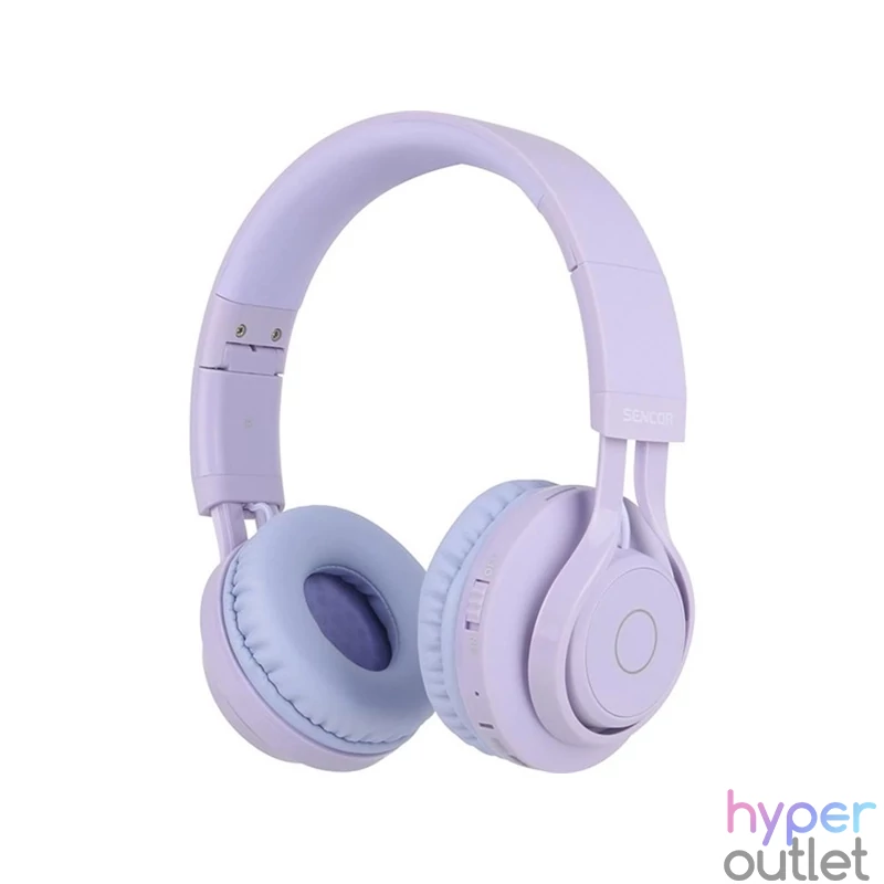 Sencor SEP Frieza Bluetooth lila gyerek fejhallgató