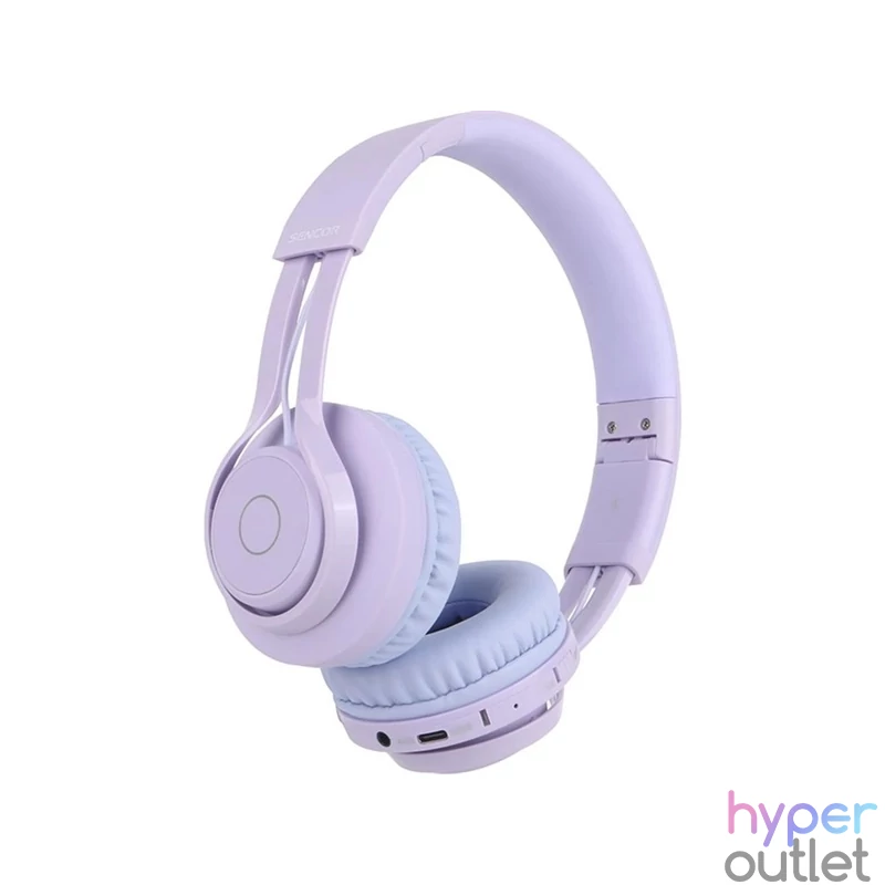 Sencor SEP Frieza Bluetooth lila gyerek fejhallgató