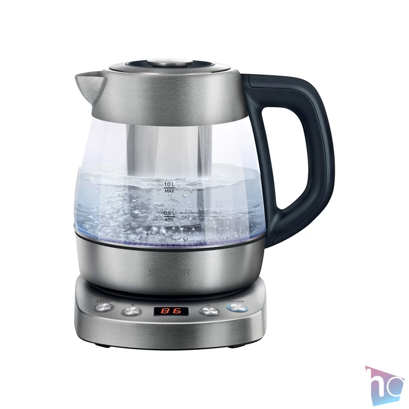 Sencor SWK 1080SS 1L-es teaszitás üveg vízforraló