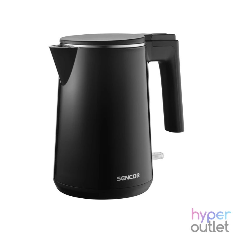 Sencor SWK 0156BK 1,0L-es fekete vízforraló