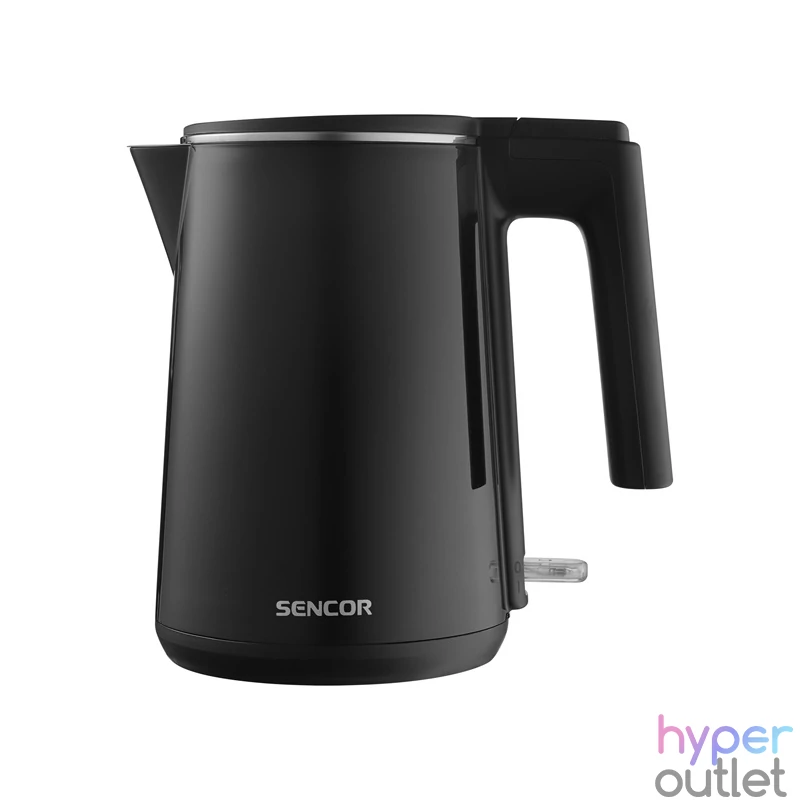 Sencor SWK 0156BK 1,0L-es fekete vízforraló